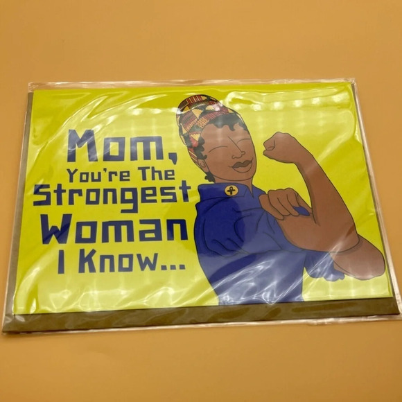 Rebbie The Riveter Card in Yellow, NWT, For Bundles Only - Picture 5 of 6